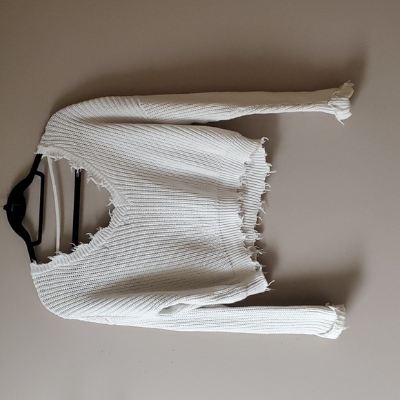 Forever 21 Sweaters - Distressed Knitted Sweater